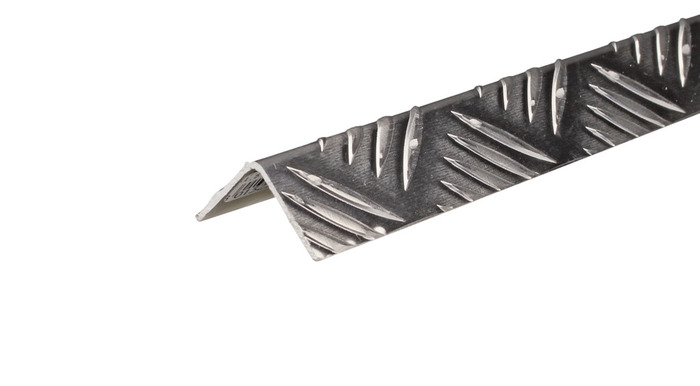 Tröskellist Alu Halkskydd 20 x 20 mm – 1 m  